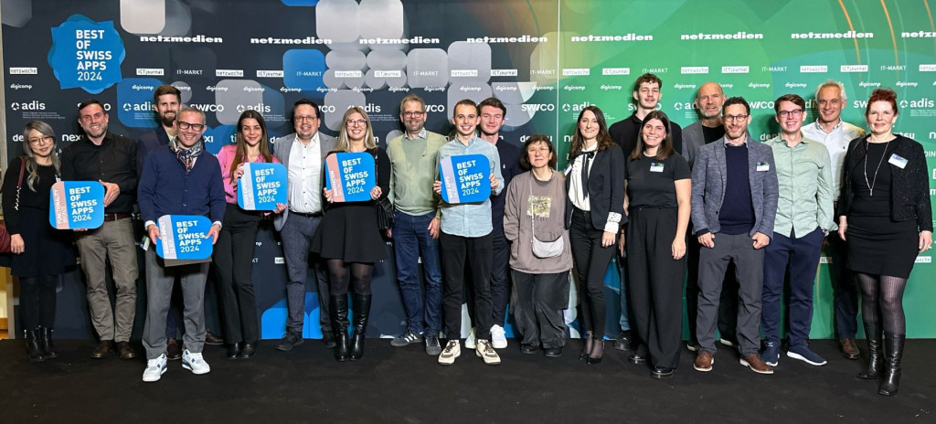 Intelliact's Carmarket project wins 5 awards at the “Best of Swiss App”