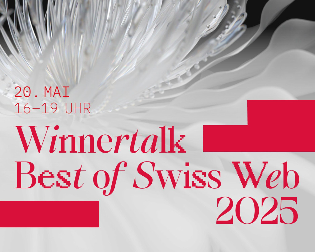 Intelliact beim Werkstattgespräch mit den Gewinnern des Best of Swiss Web Awards