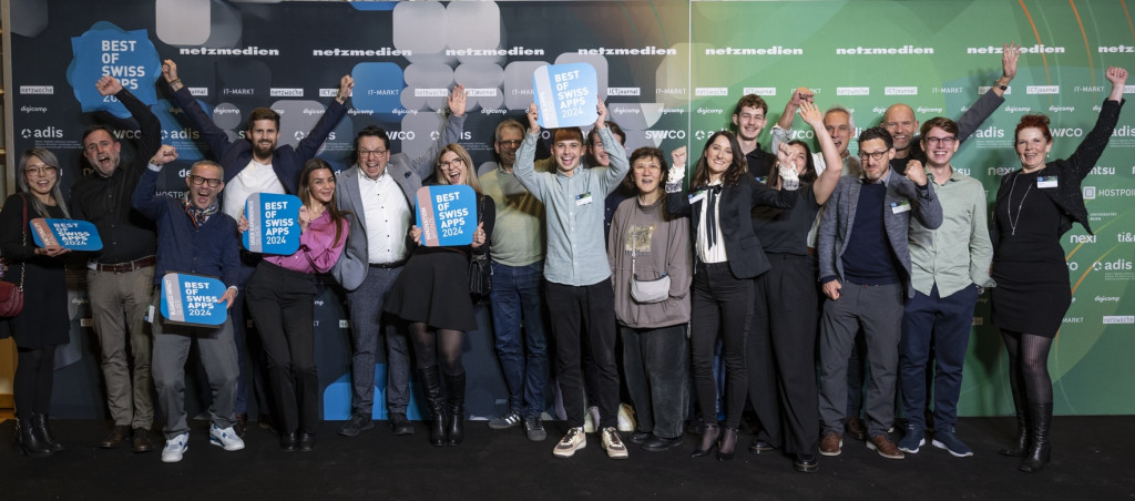 Die Jury von «Best of Swiss Apps» hatte die besten Apps 2024 ausgewählt – Carmarket gehörte dazu und gewann 5 Awards bei «Best of Swiss Apps» 