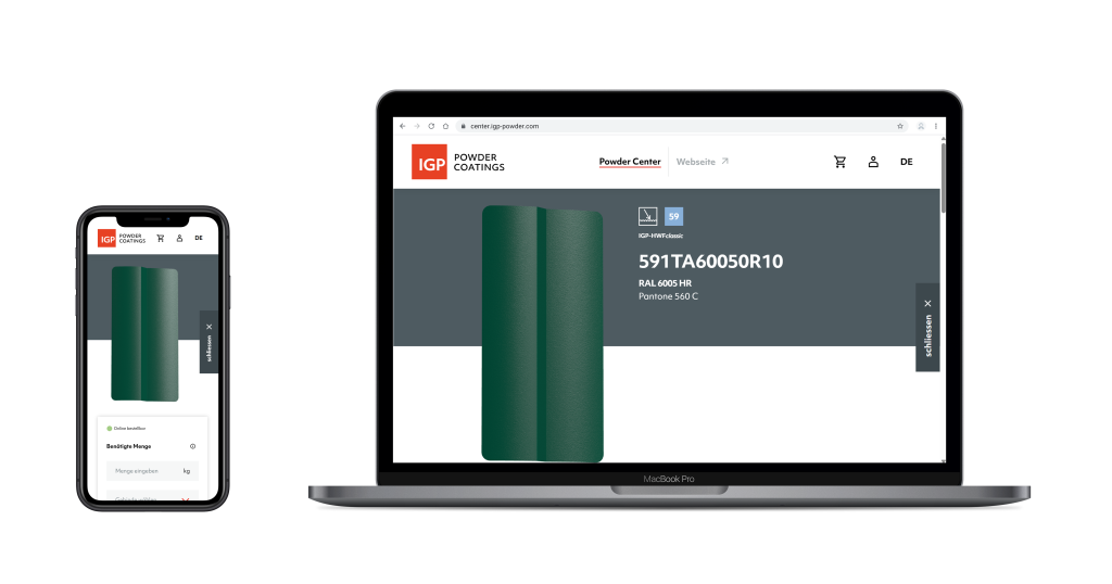 Das Rendering eines Artikels wird auf Basis der gemessenen Materialität erstellt. Die 3D-Visualisierung ermöglicht eine Interaktion wie beim physischen Produkt: Farbton, Glanz, Oberflächenstruktur und weitere Charakteristiken lassen sich dank unterschiedlichem Lichteinfall präzise beurteilen.