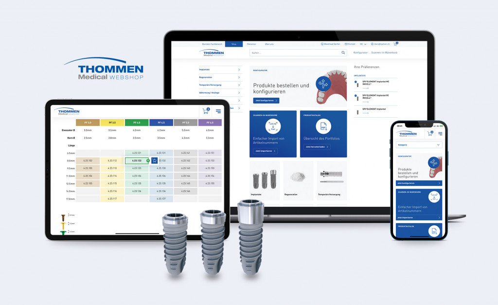 5 awards: Innovative B2B webshop for dental implants